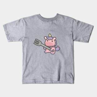 Angy Unicorn Kids T-Shirt